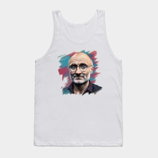 Portrait Phil Collins Tank Top